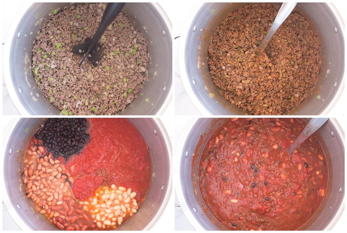 Process of making chili pictures.