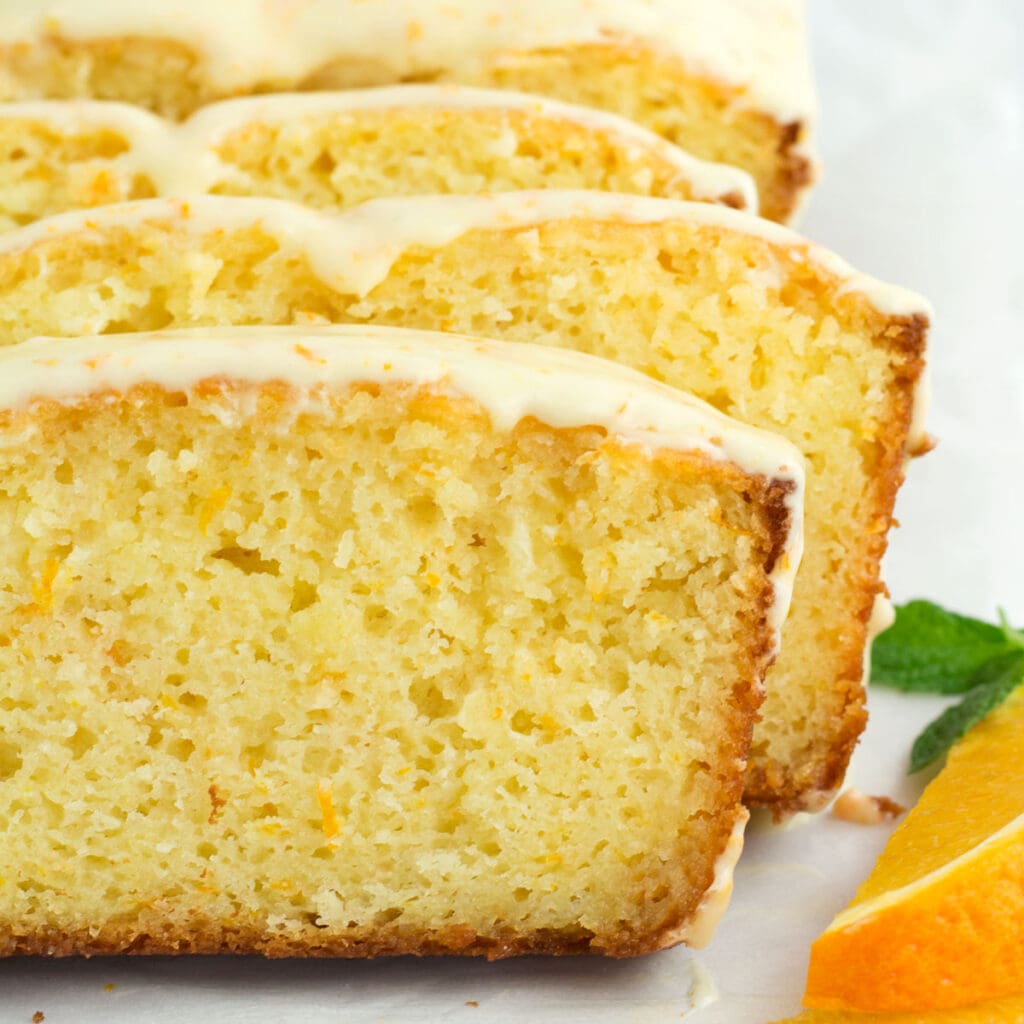 MOIST Orange Loaf Cake - Borrowed Bites