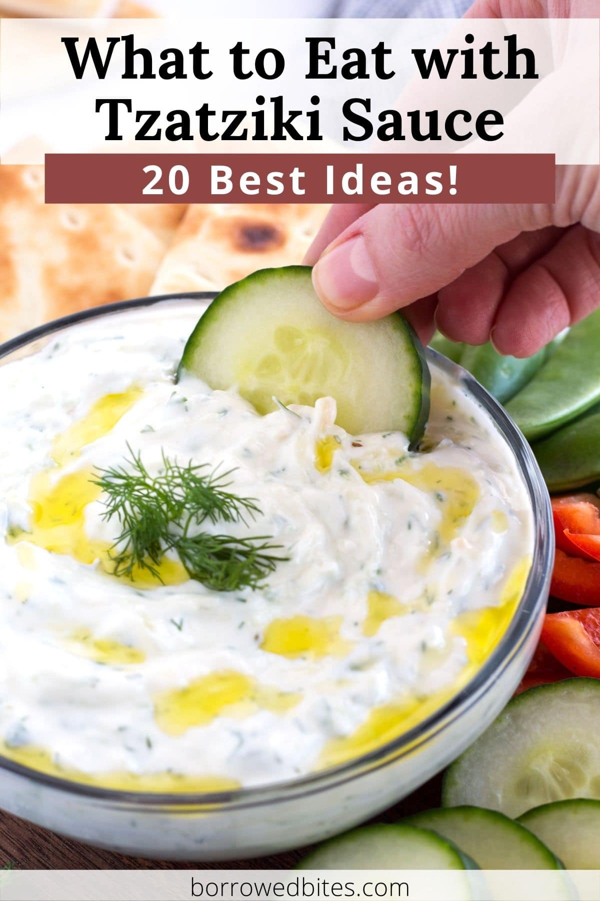 What to Eat with Tzatziki (20 Ideas!) - Borrowed Bites