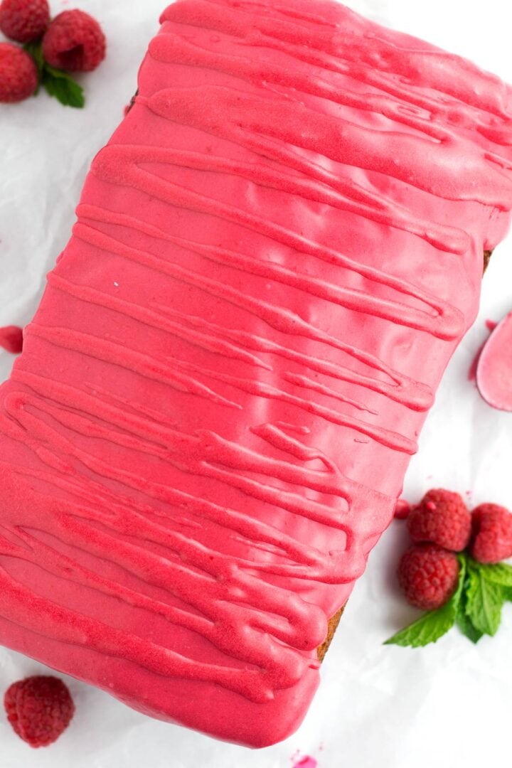 Perfect Raspberry Glaze - Borrowed Bites