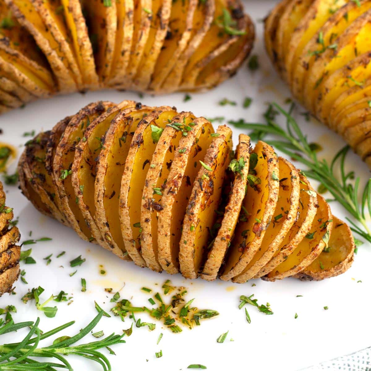 Red Hasselback Potatoes Recipe