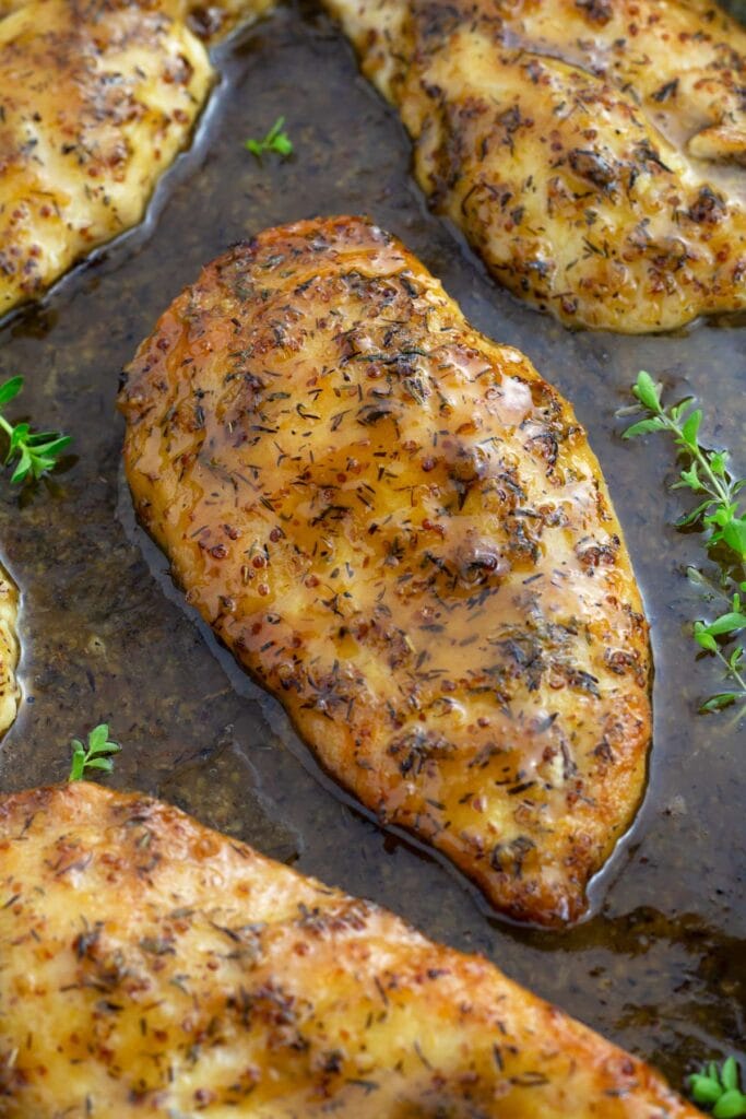 Easy Maple Chicken (with Dijon Mustard) - Borrowed Bites