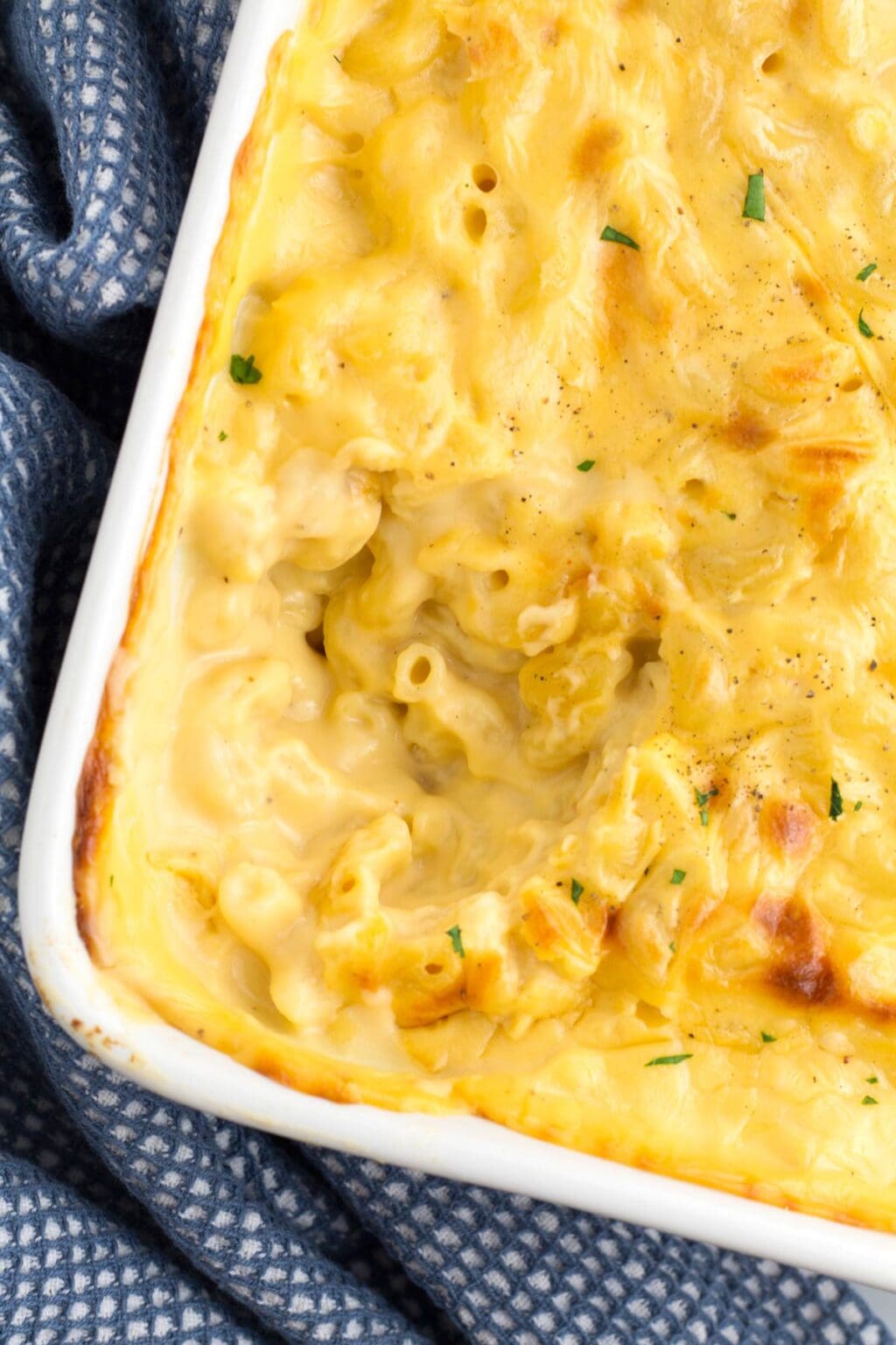 Make-Ahead Mac and Cheese (Baked!) - Borrowed Bites