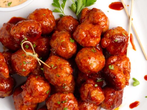Hot-Honey-Meatballs-Stacked-