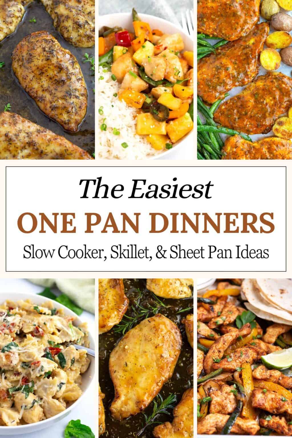 One Pan Dinner Recipes - Borrowed Bites