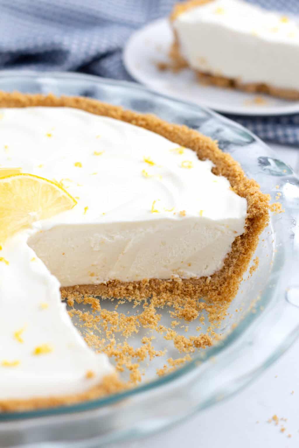 Easy Lemonade Pie Recipe (Creamy No-Bake Dessert!) - Borrowed Bites